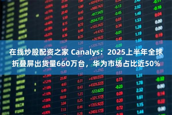 在线炒股配资之家 Canalys：2025上半年全球折叠屏出货量660万台，华为市场占比近50%